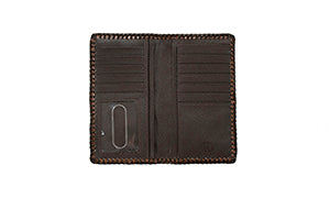 3D SCROLL EMBOSSED RODEO WALLET  D250014602