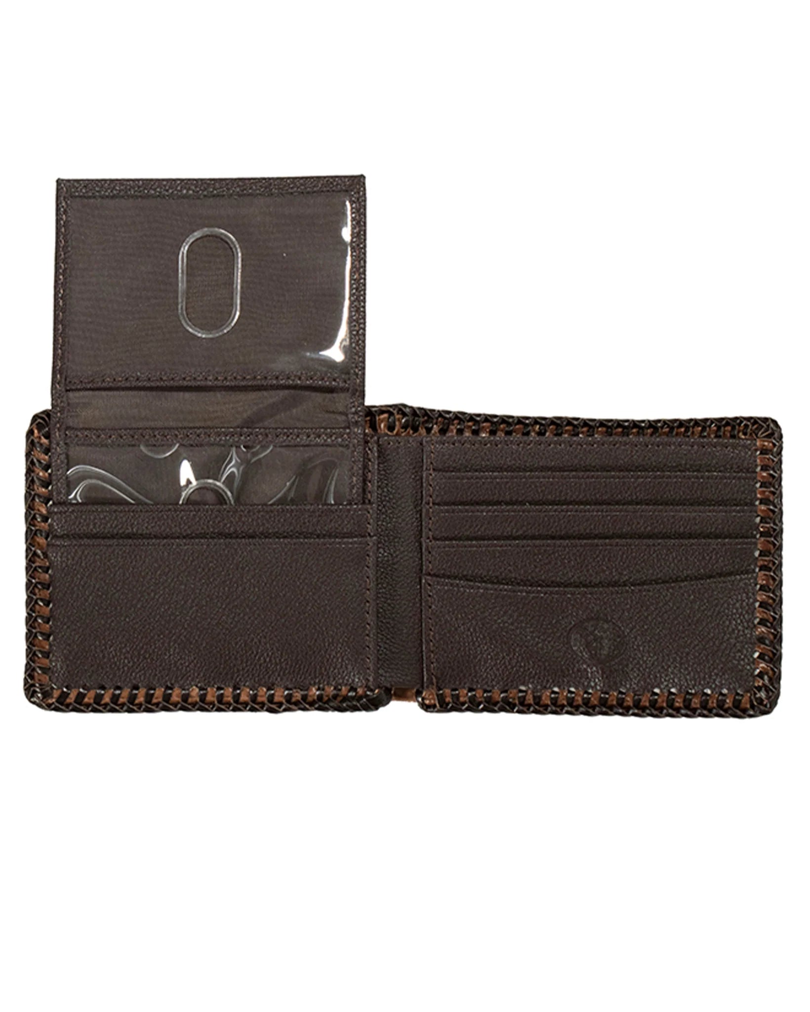 Men's Scrolling Pattern Bifold Wallet D250014702