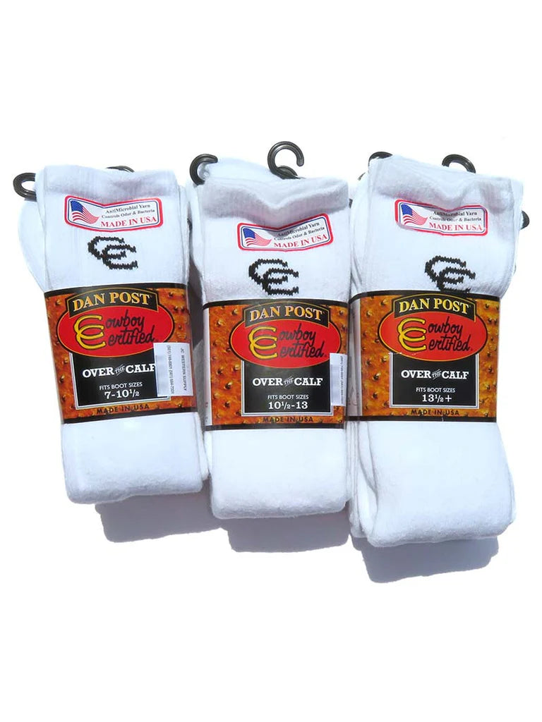 Dan Post DPCBC Mens Over The Calf Cowboy Socks