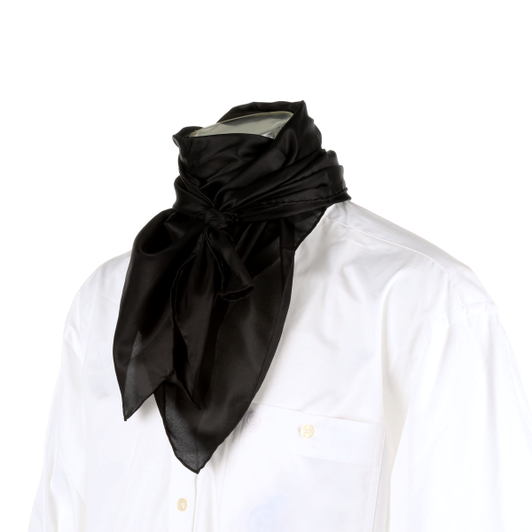 Solid Silk Scarf 34.5 X 34.5