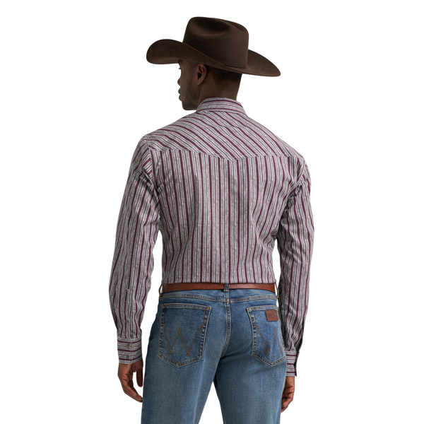 Men's 20X Competition Advanced Comfort Long Sleeve Classic Fit Stripe Shirt 112384659