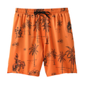 Men's Cowboy Palm Trees Swim Short MB58135012
