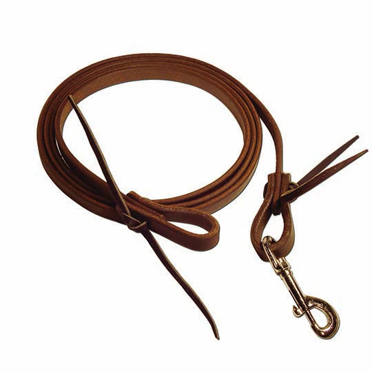 Berlin Custom Leather 1/2"x 8' Roping Reins E6506