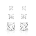 ER5646 Shine Bright Triple Crystal Post Earring Set