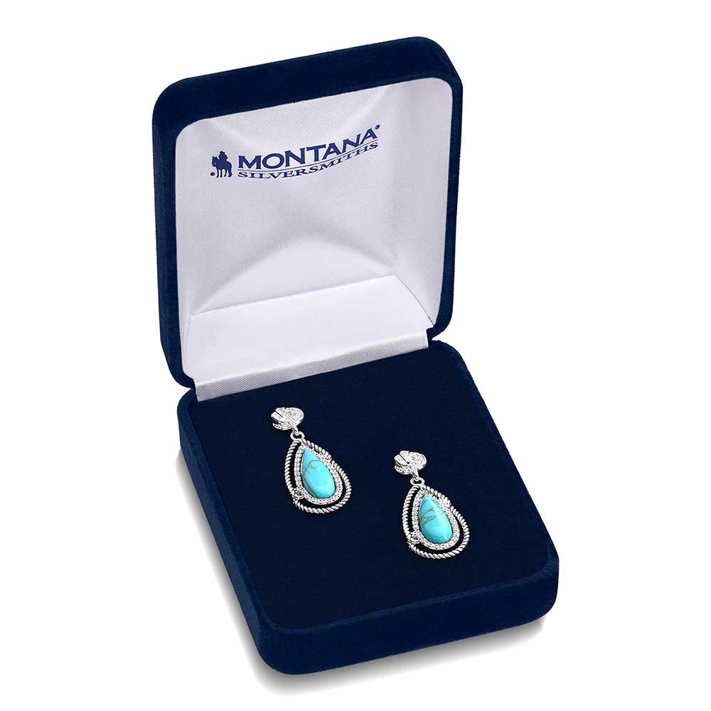 ER5858 Tied & True Turquoise EARRINGS