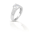 Kelly Herd Engraved Engagement Ring WB122