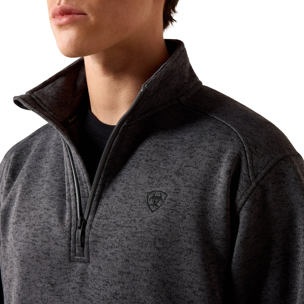 Ariat Men's Caldwell Iron Gate 1/4 Zip Sweater 10079333