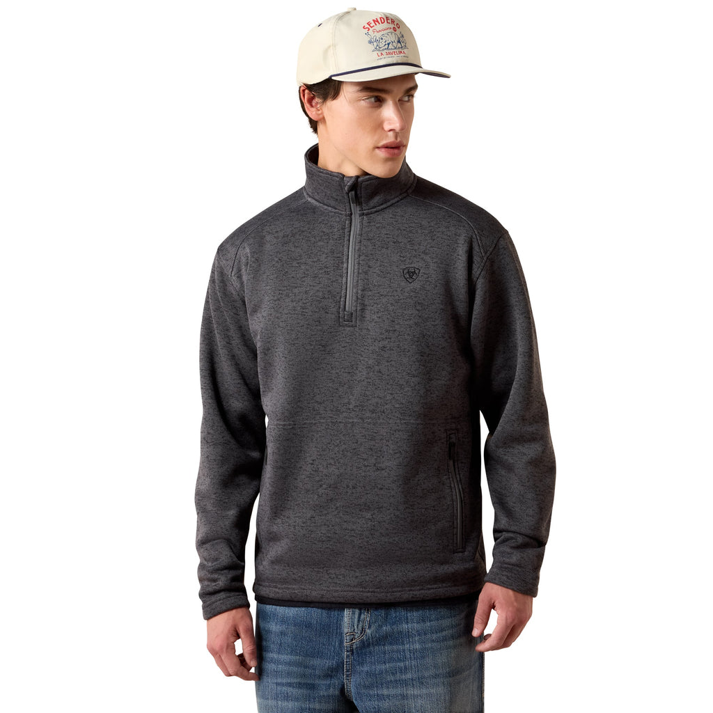 Ariat Men's Caldwell Iron Gate 1/4 Zip Sweater 10079333
