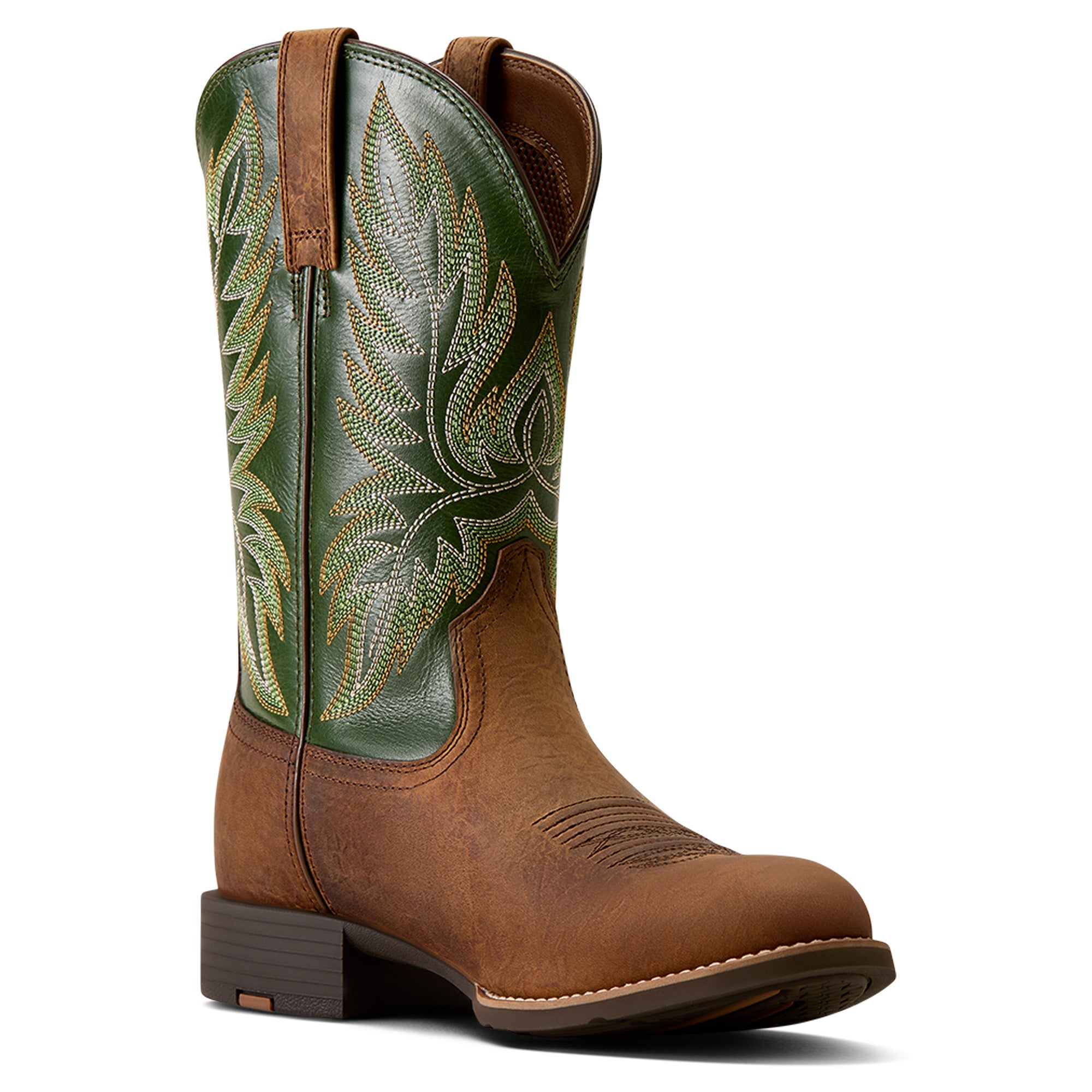 ARIAT MEN'S SPORT STOCKMAN PERFORMANCE WESTERN BOOTS  10080533