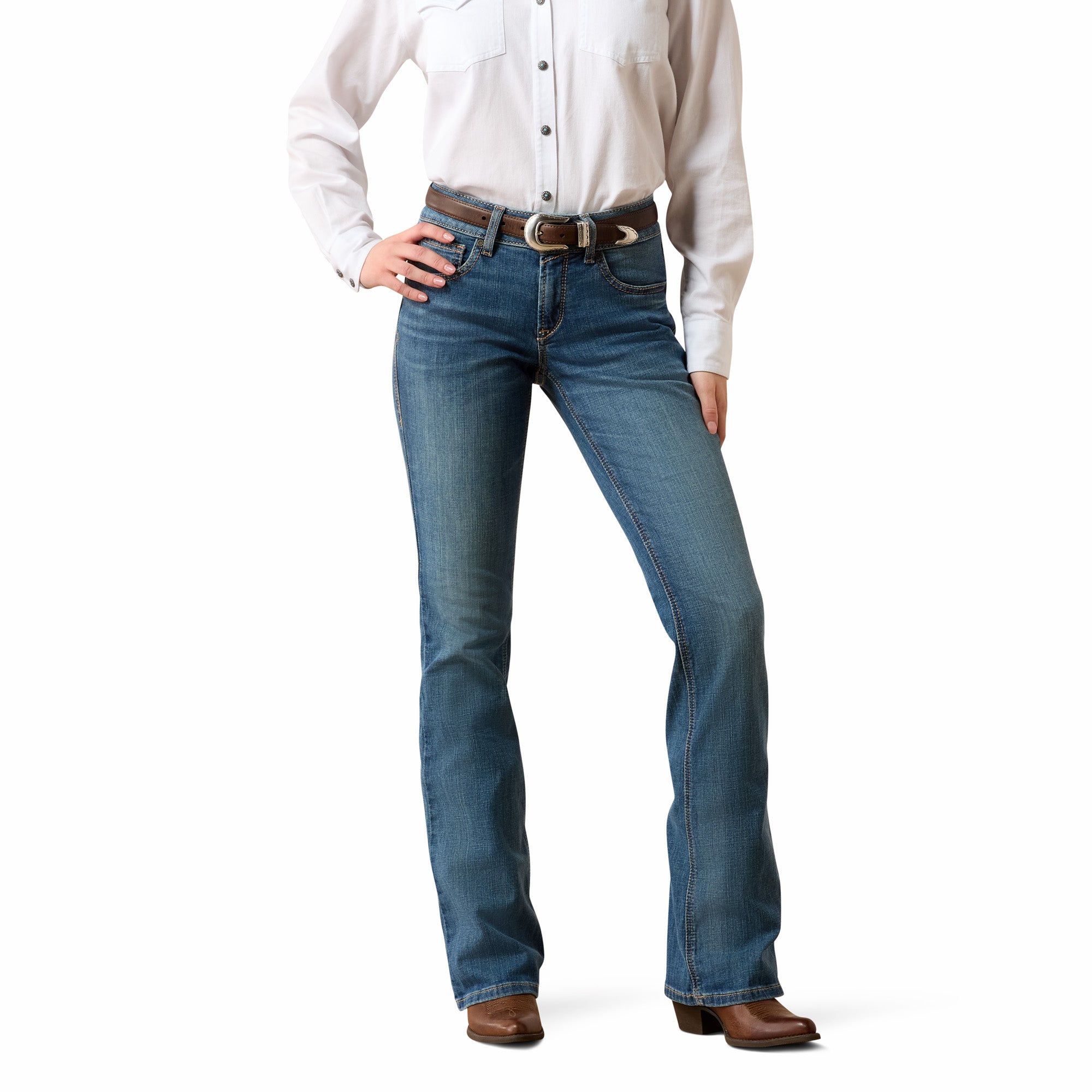 Womens Ariat Perfect Rise Maggie Boot Cut Jeans 10079031
