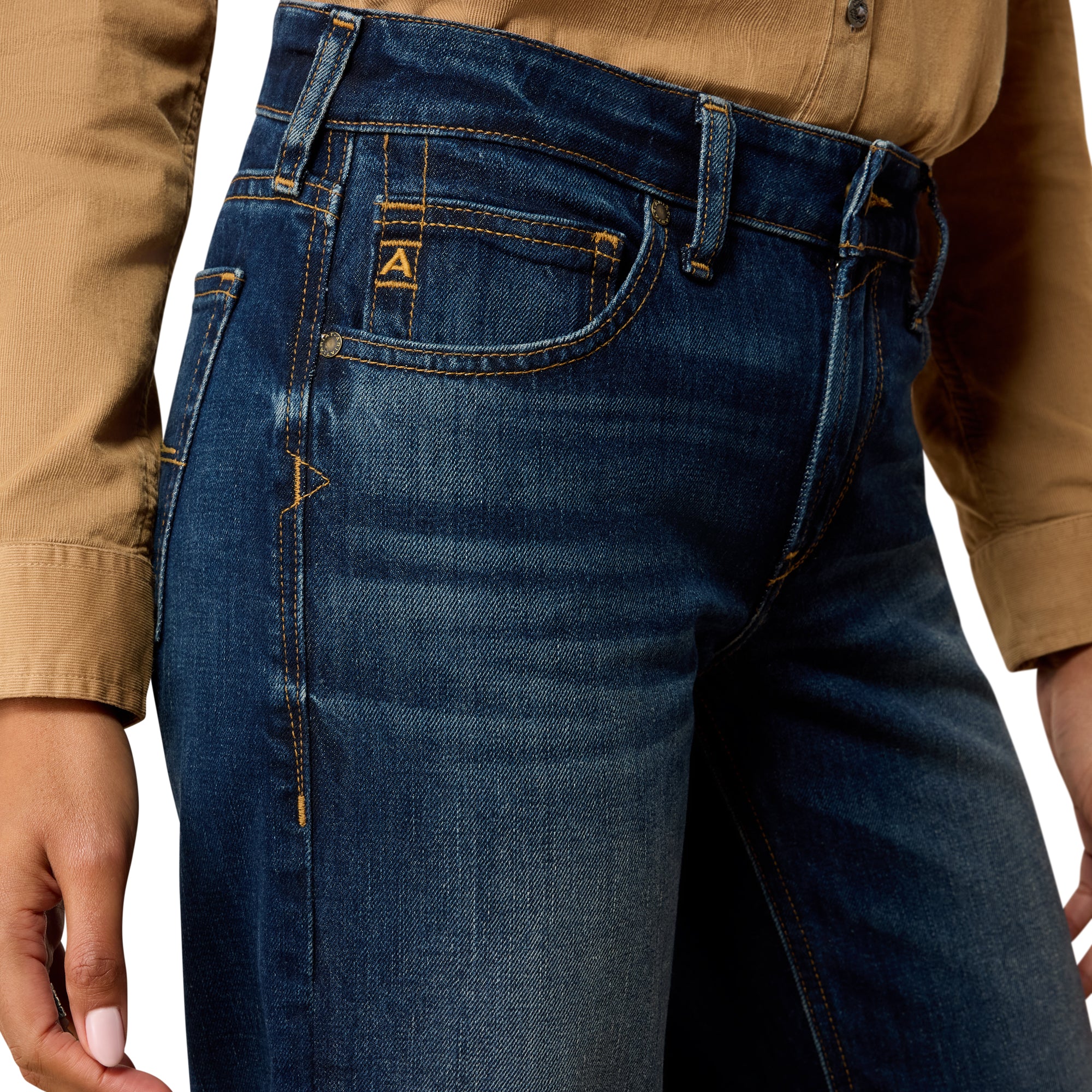 Womens Ariat Perfect Rise Scarlett Wide Leg Jeans 10079122