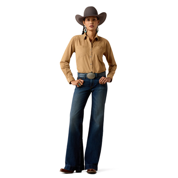Womens Ariat Perfect Rise Scarlett Wide Leg Jeans 10079122