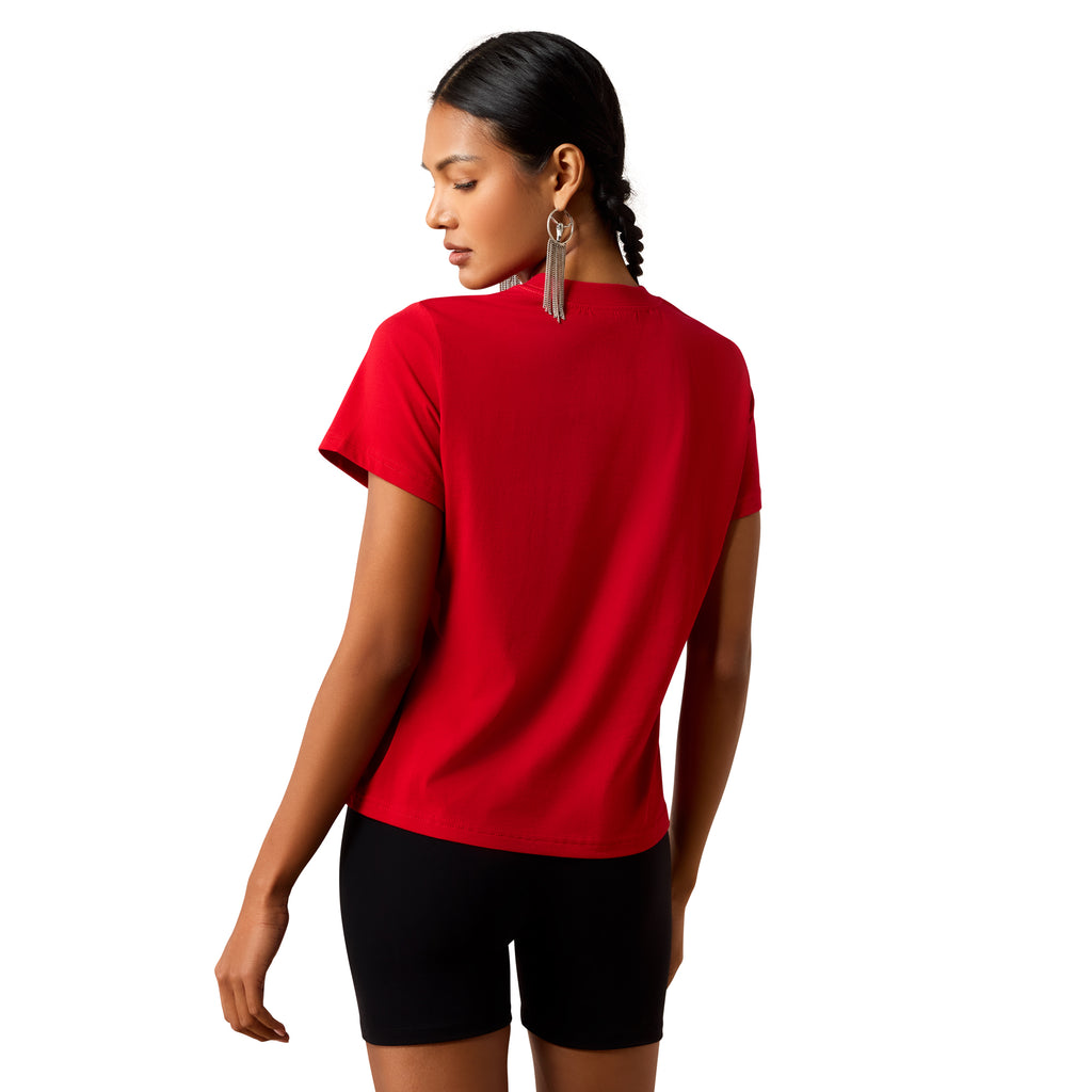 ARIAT RED HOWDY SHIRT 10079904
