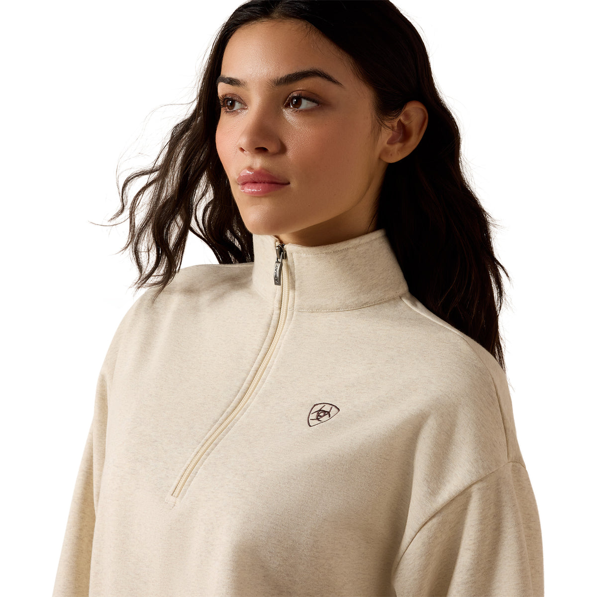 ARIAT 10085379 HOLIDAY 1/2 ZIP SWEATSHIRT LADIES