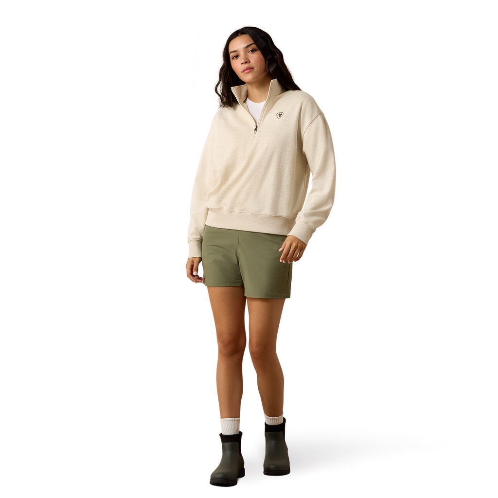 ARIAT 10085379 HOLIDAY 1/2 ZIP SWEATSHIRT LADIES