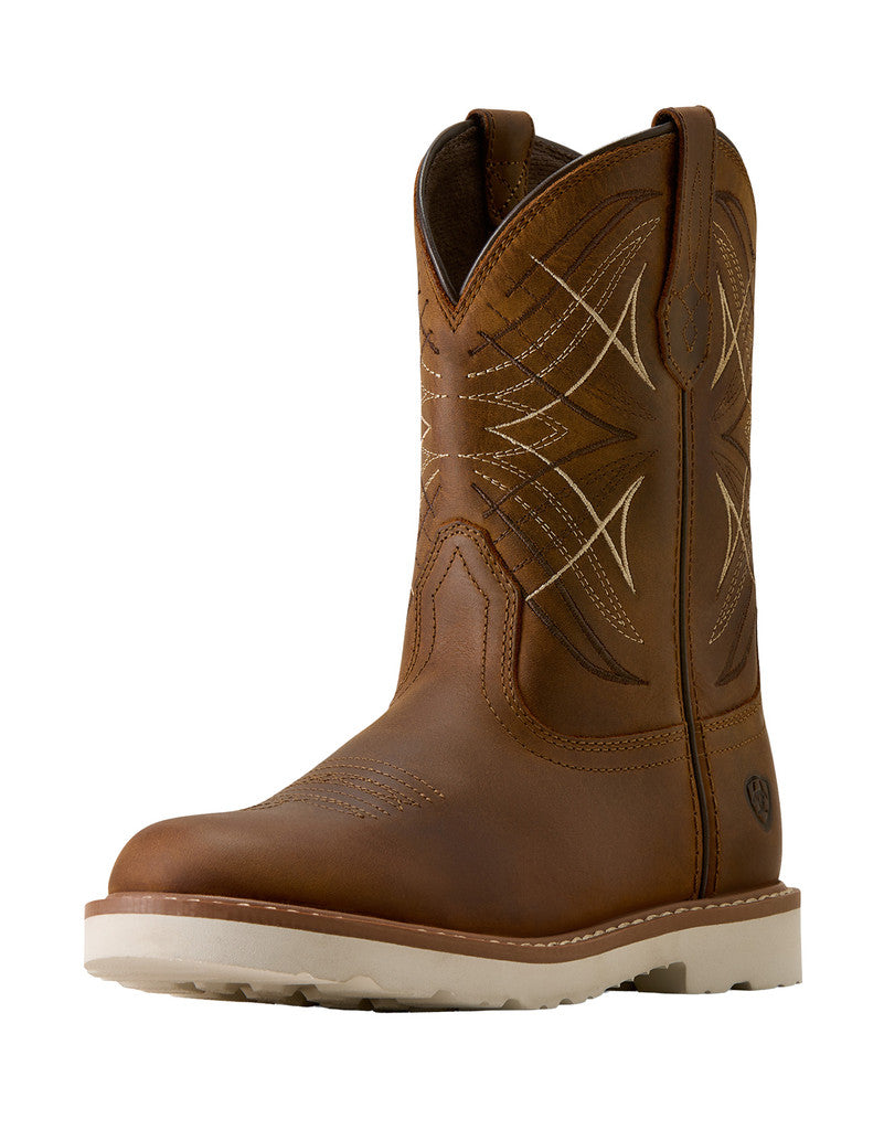 Ariat Kids' Activate 8" Round Toe Cowboy Boots  10080485