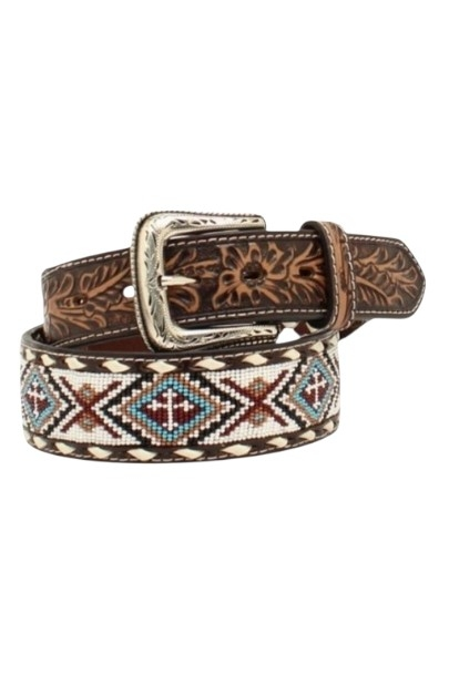 NOCONA FLORAL BEADED BUCK LACING  N210005505