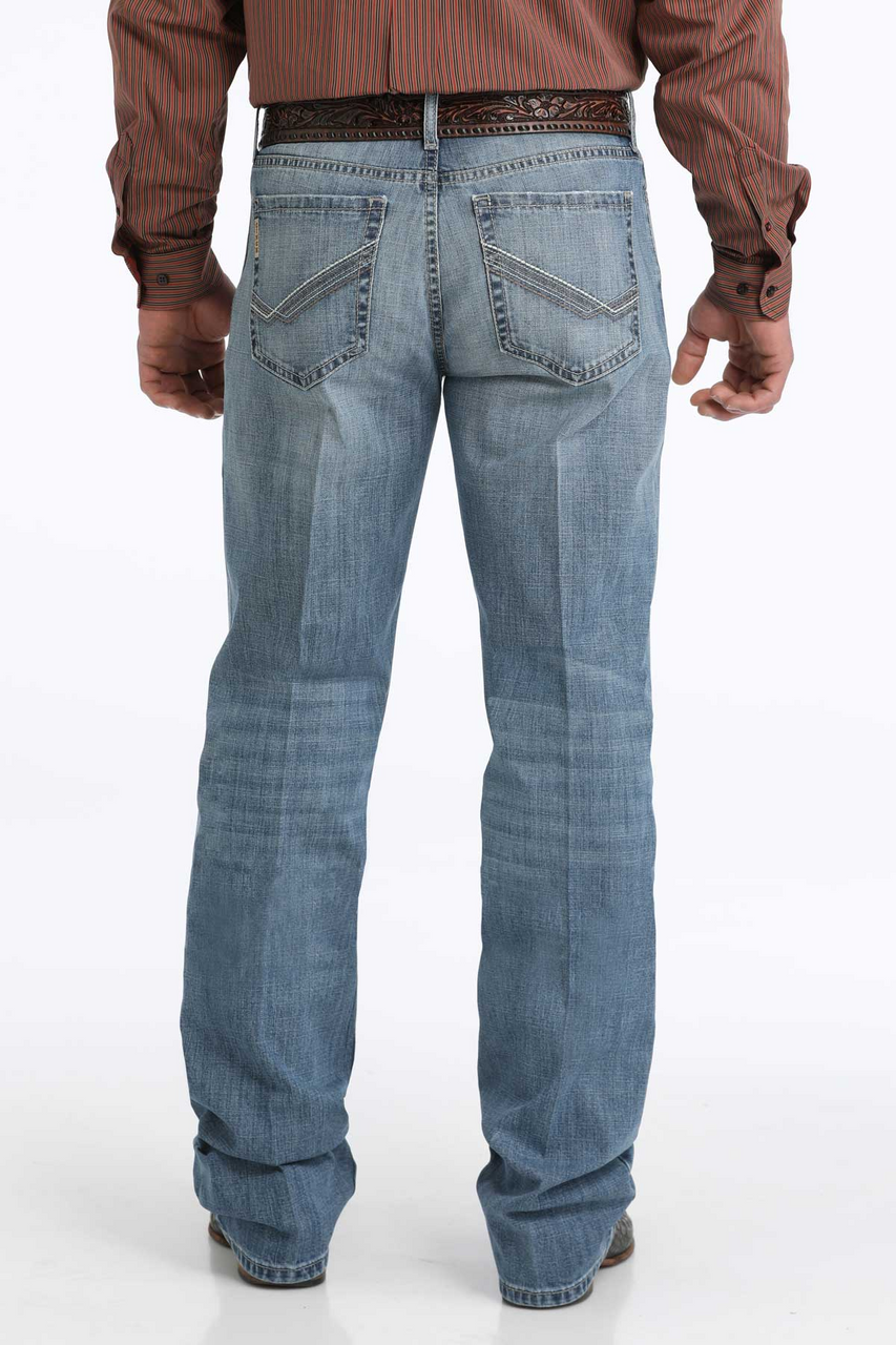 CINCH GRANT MEDIUM STONE - MENS JEANS - MB30637001