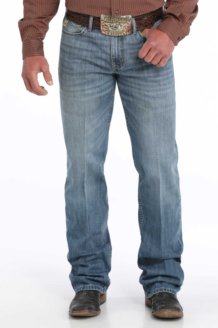 CINCH GRANT MEDIUM STONE - MENS JEANS - MB30637001
