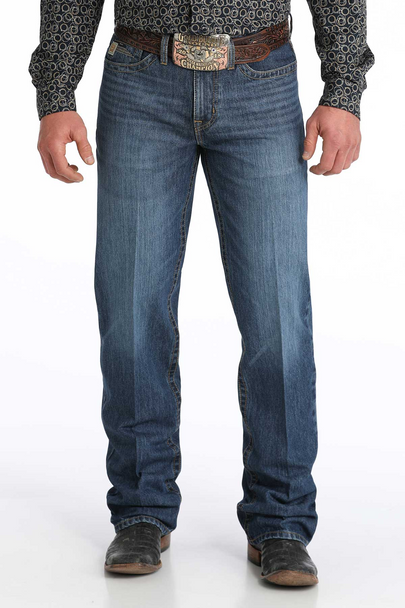CINCH GRANT RELAXED FIT MEDIUM STONE - MENS JEANS - MB30237001