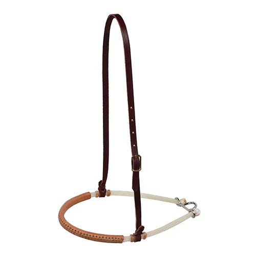 BERLIN CUSTOM LEATHER DOUBLE ROPE NOSEBAND H905