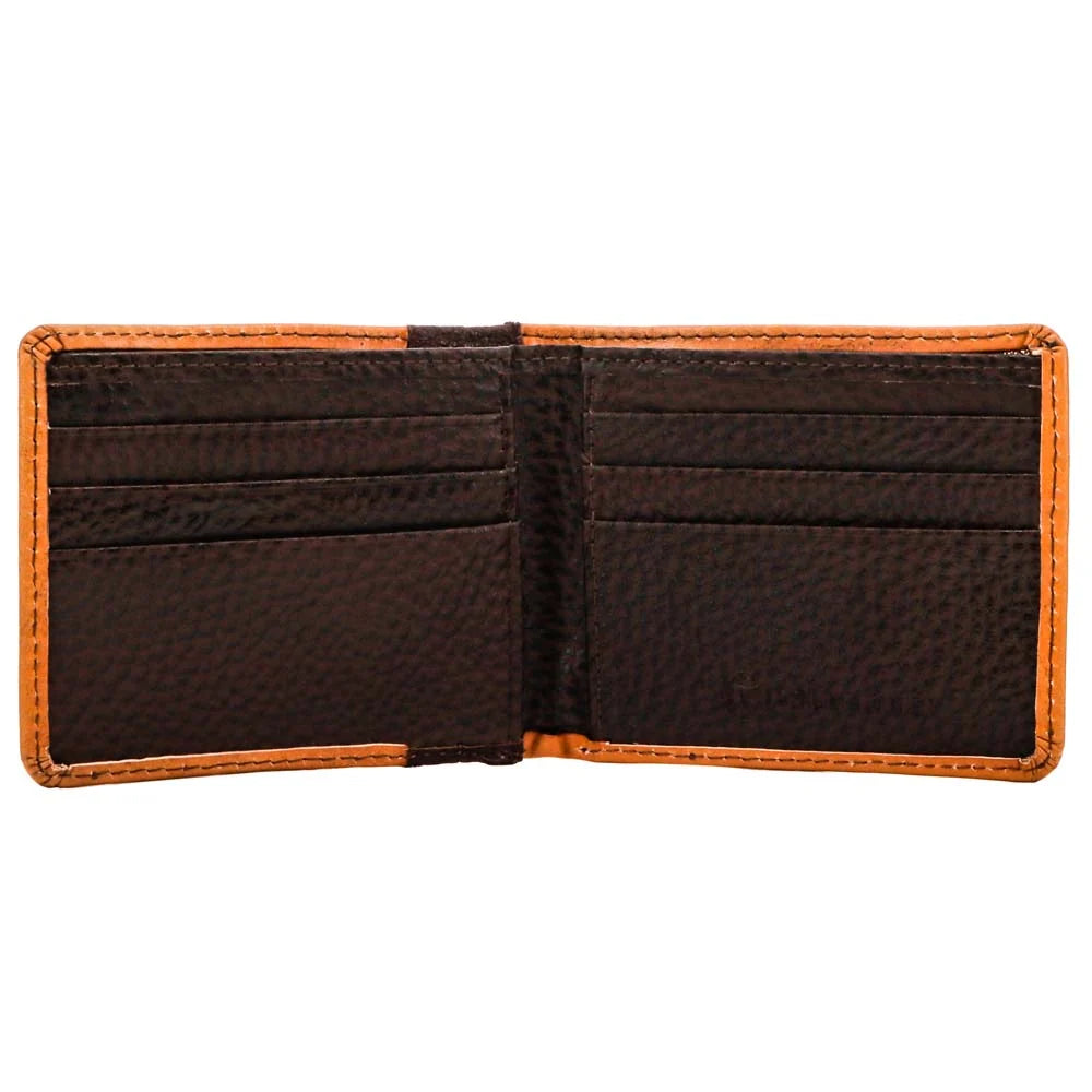 BIFOLD HOOEY WALLET LEATHER HBF008-TNBR