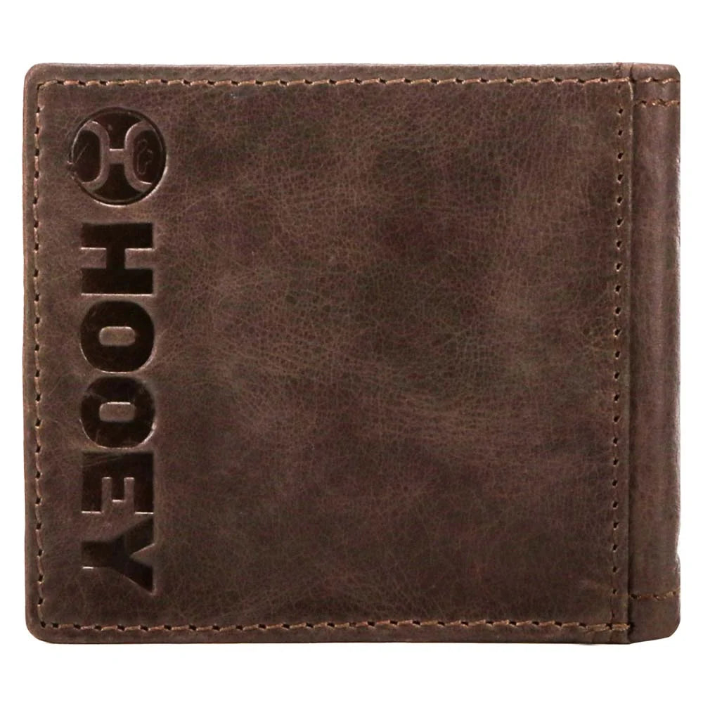 BIFOLD HOOEY WALLET LEATHER HBF014-BRRD