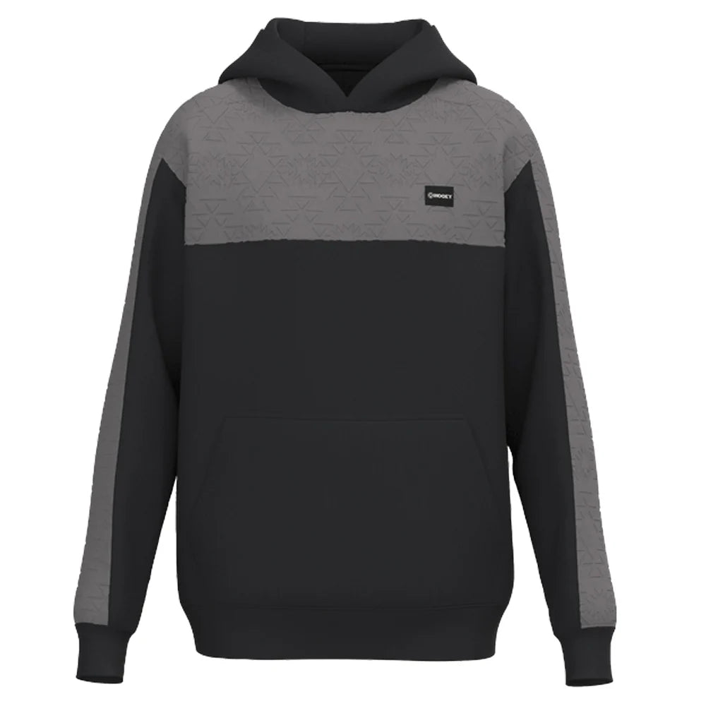 DRAGGER HOODY BLACK & GREY HH1396BKGY