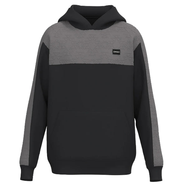 DRAGGER HOODY BLACK & GREY HH1396BKGY