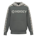 YOUTH "CANYON" HOODY DARK GREY W/AZTEC HH2611DKGY