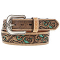 TOP NOTCH HAND TOOLED HOOEY BELT HMBLT003