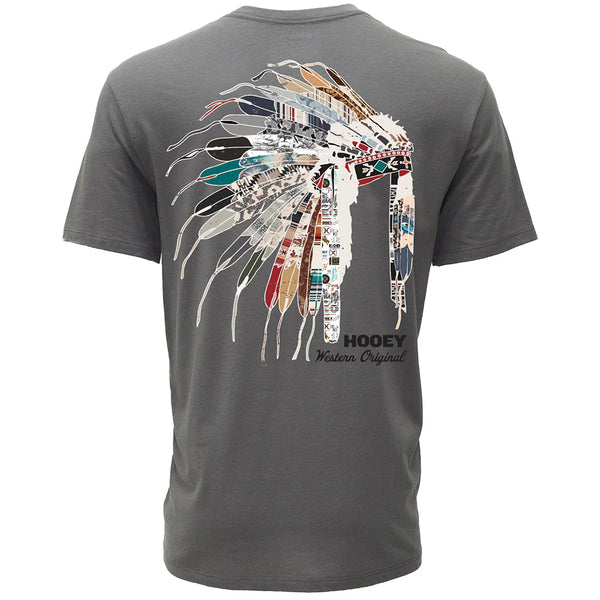 HOOEY HERITAGE HOOEY T-SHIRT HT2613DKGY