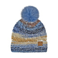 CC MULTI COLOR SPACE DYE POM BEANIE HTC0041