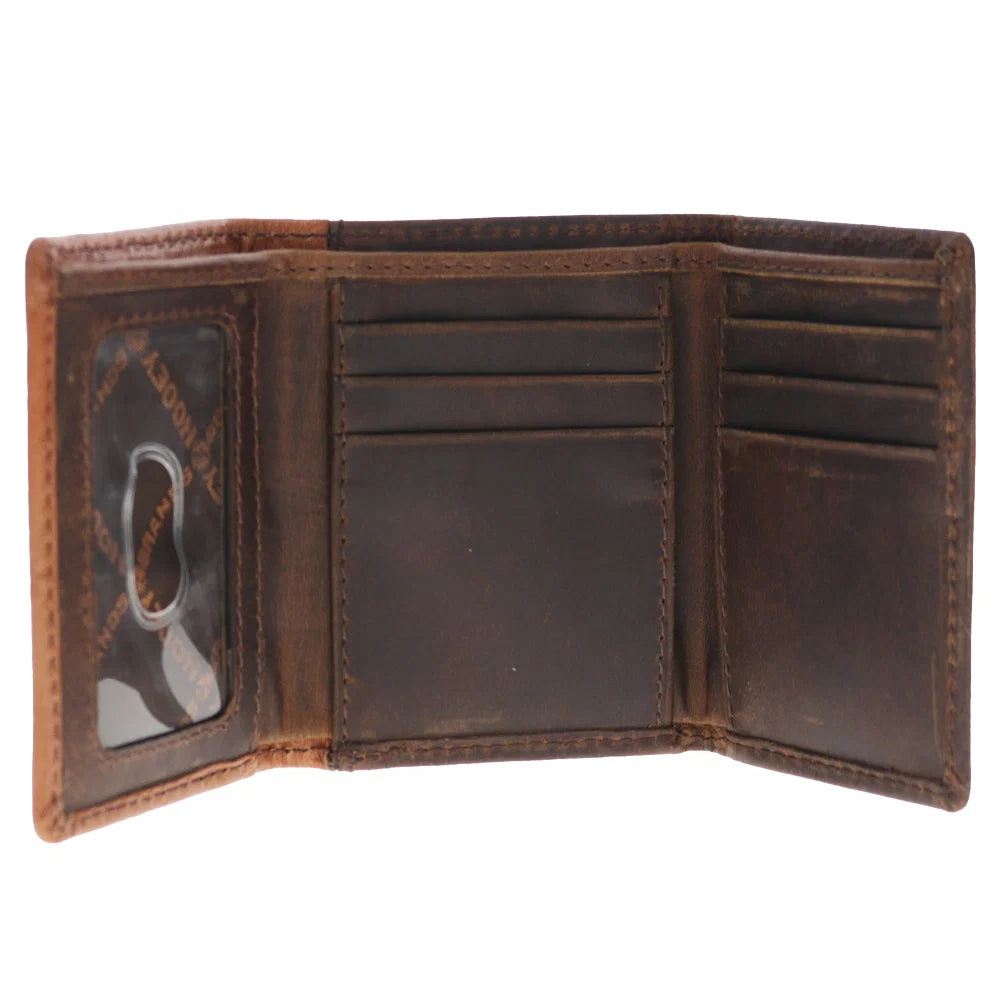 HOOEY TUFF TRIFOLD WALLET HTF039-TNBR