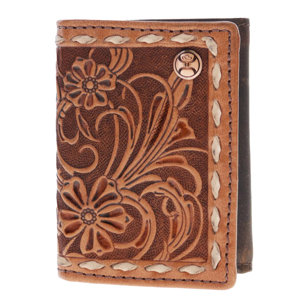 HOOEY TUFF TRIFOLD WALLET HTF039-TNBR