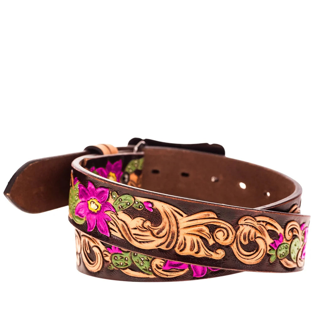 HOOEY SENORITA  CACTUS BLOSSOM BELT HWBLT031