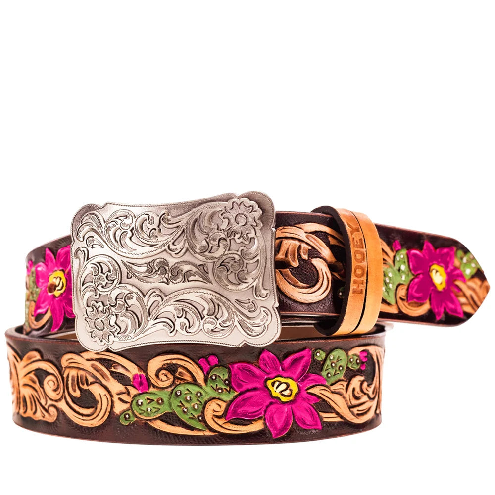 HOOEY SENORITA  CACTUS BLOSSOM BELT HWBLT031