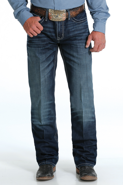CINCH IAN SLIM MID RISE BOOTCUT - MENS JEANS - MB57337001