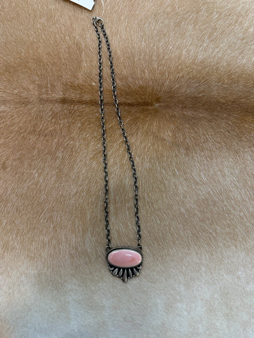 Pink Conch Necklace