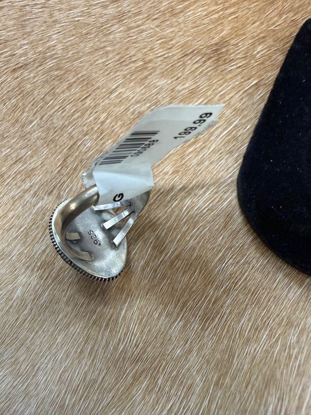 Pink Conch Ring Sz. 8