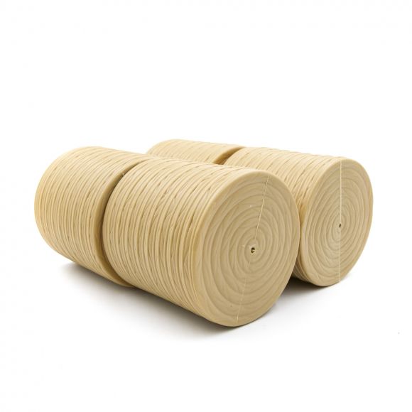 LITTLE BUSTER 4 Piece Round Hay Bales 500218