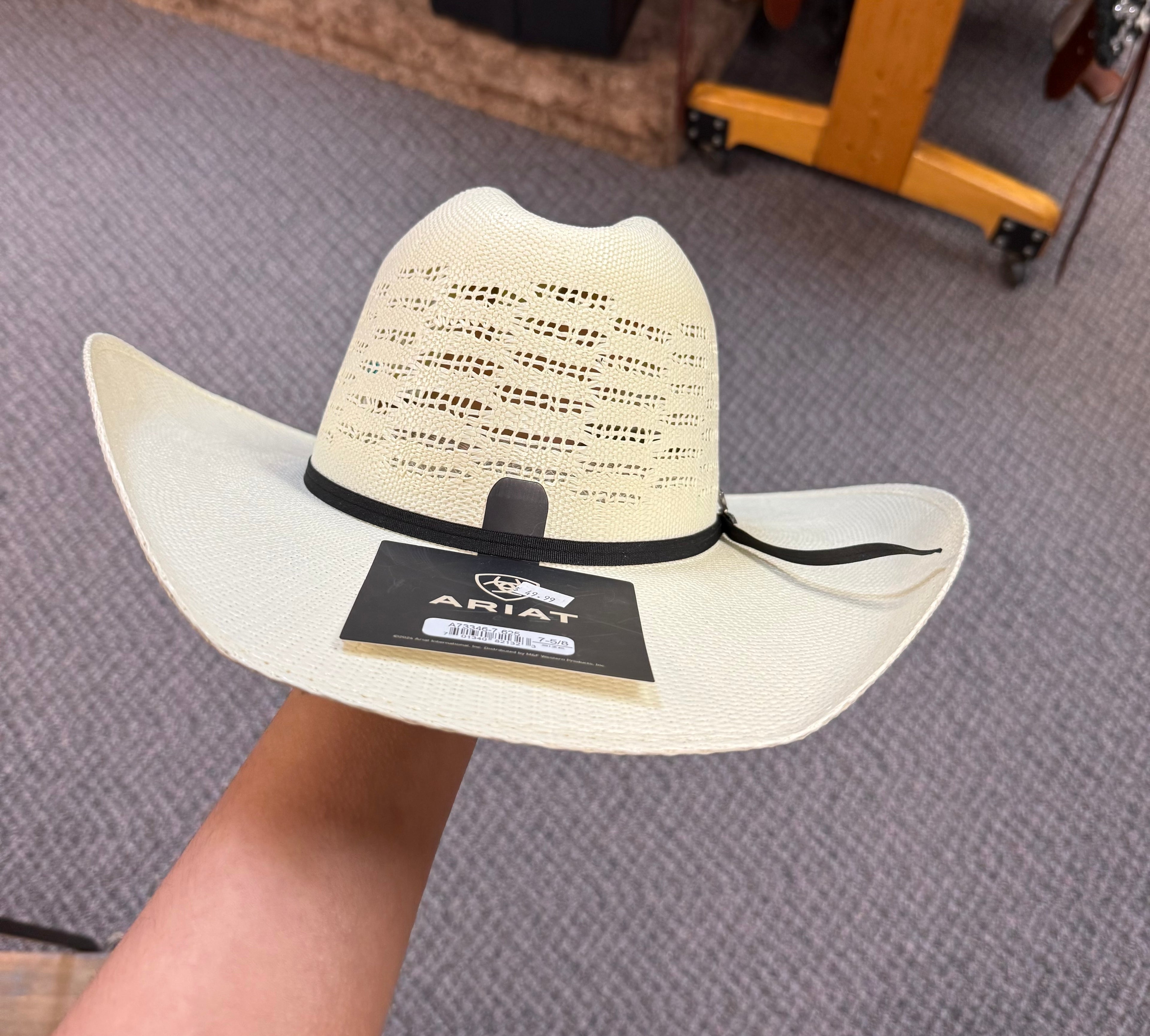 ARIAT STRAW HAT A77346