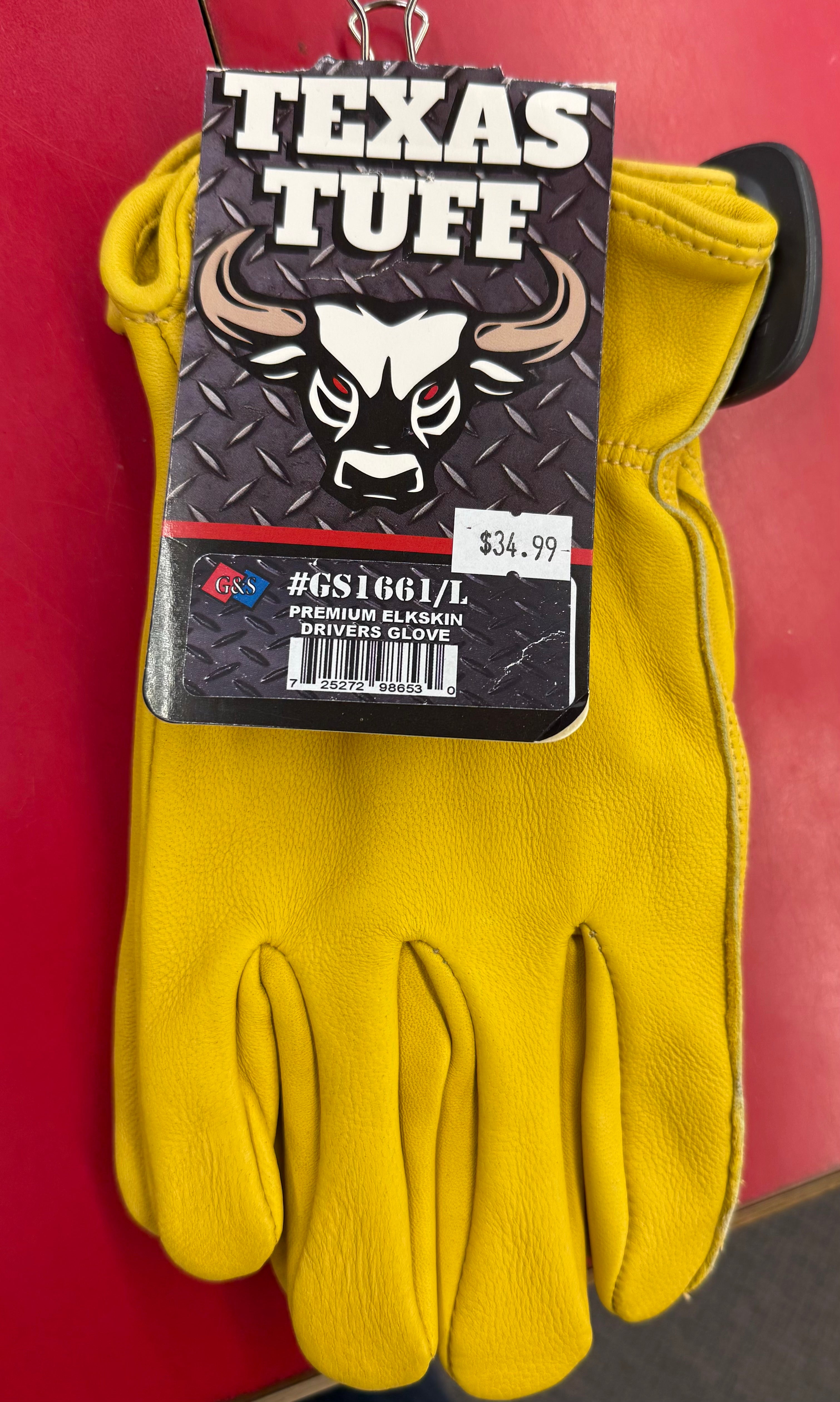 Texas Tuff Elkskin gloves GS1661