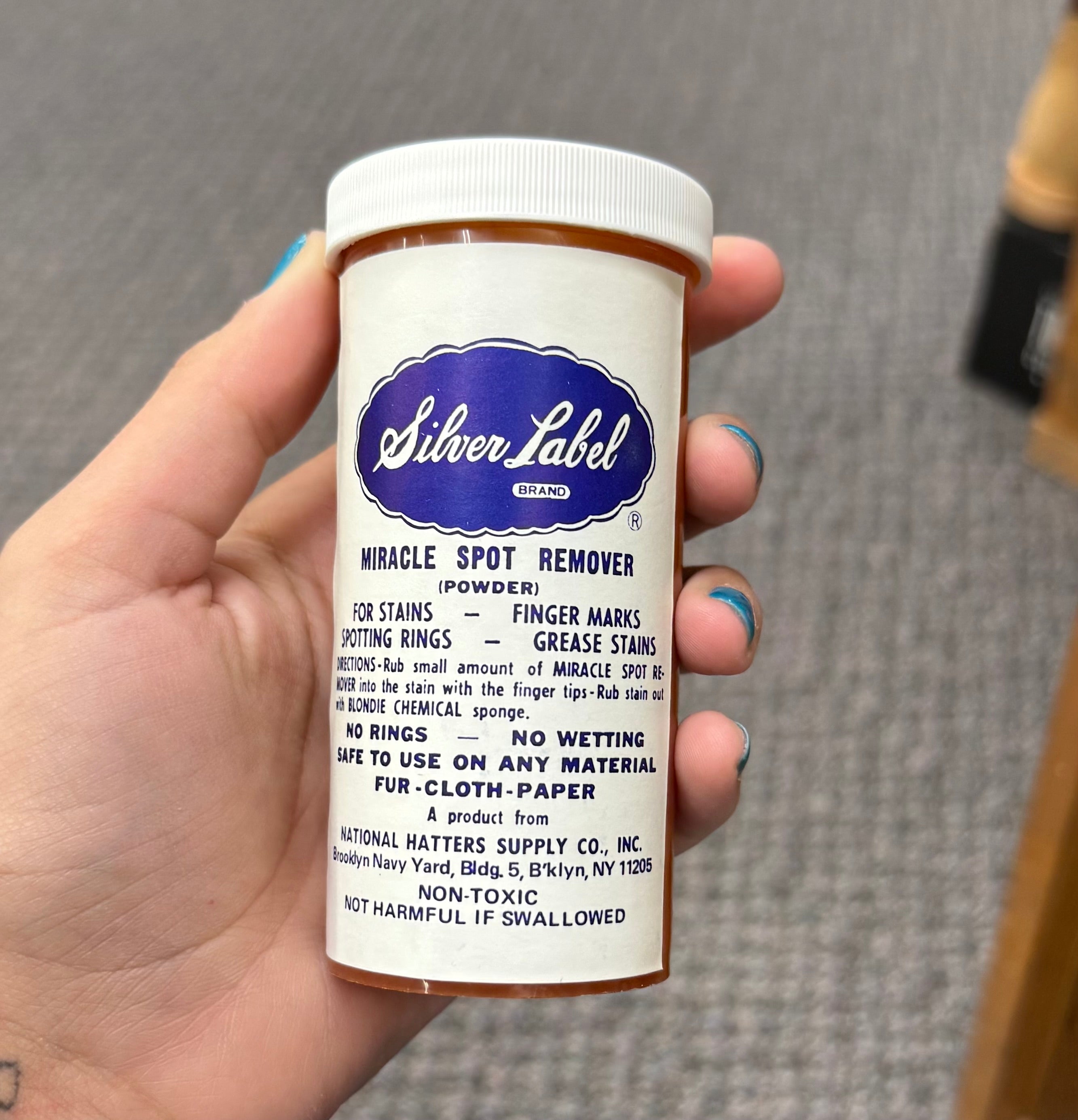 Miracle Spot Remover For Felt Hats 01018