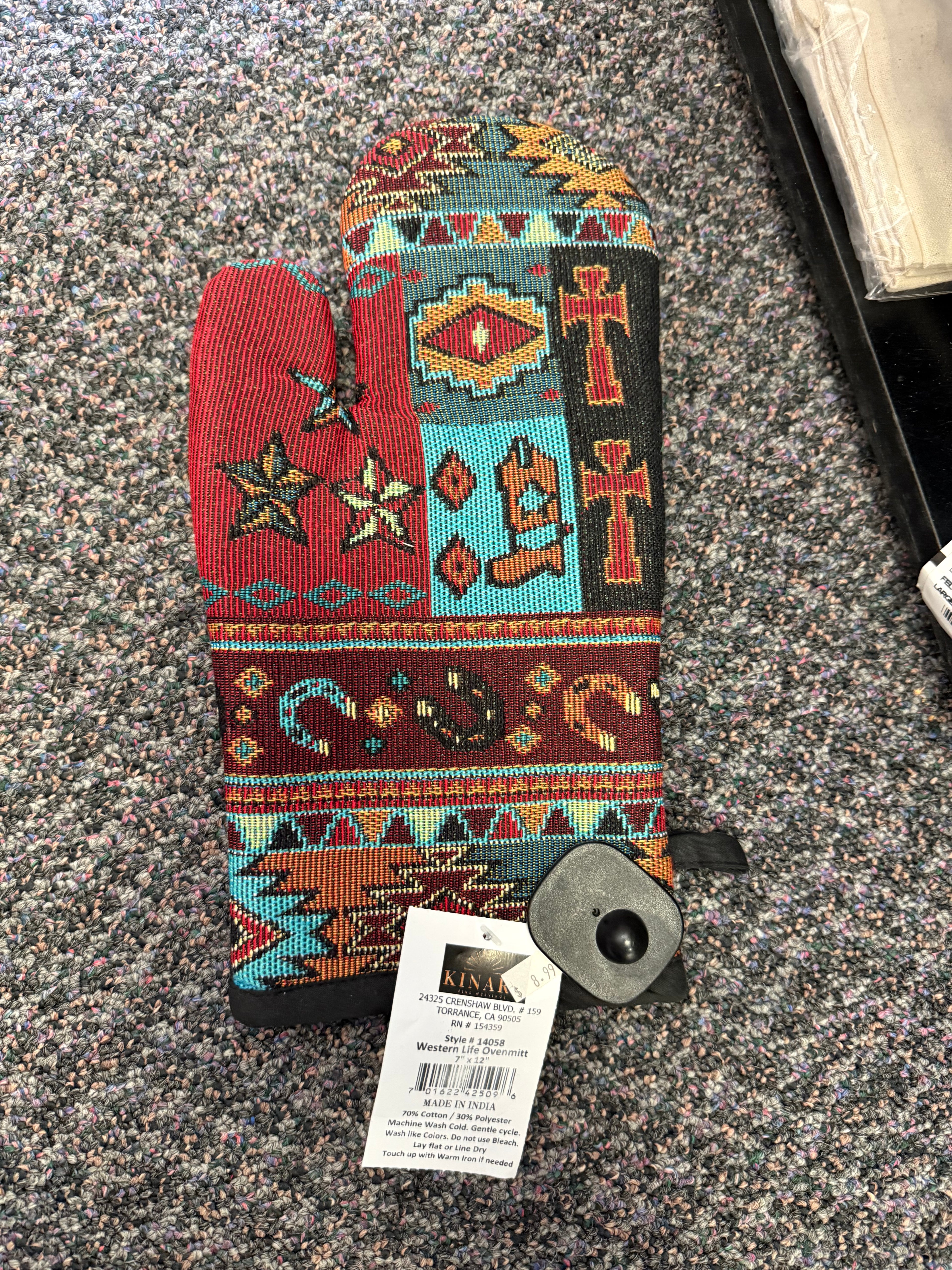 14058 WESTERN LIFE OVEN MITT