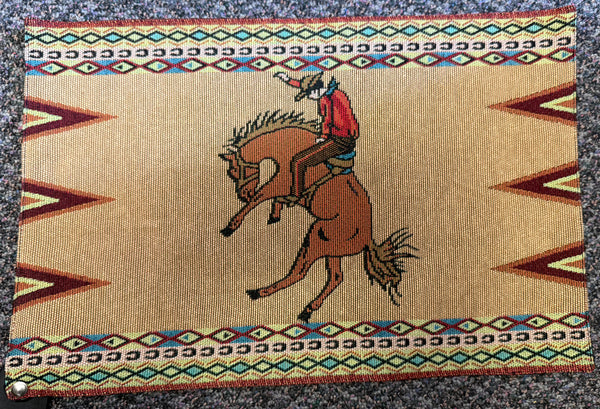 bronc rider Placemat 11035