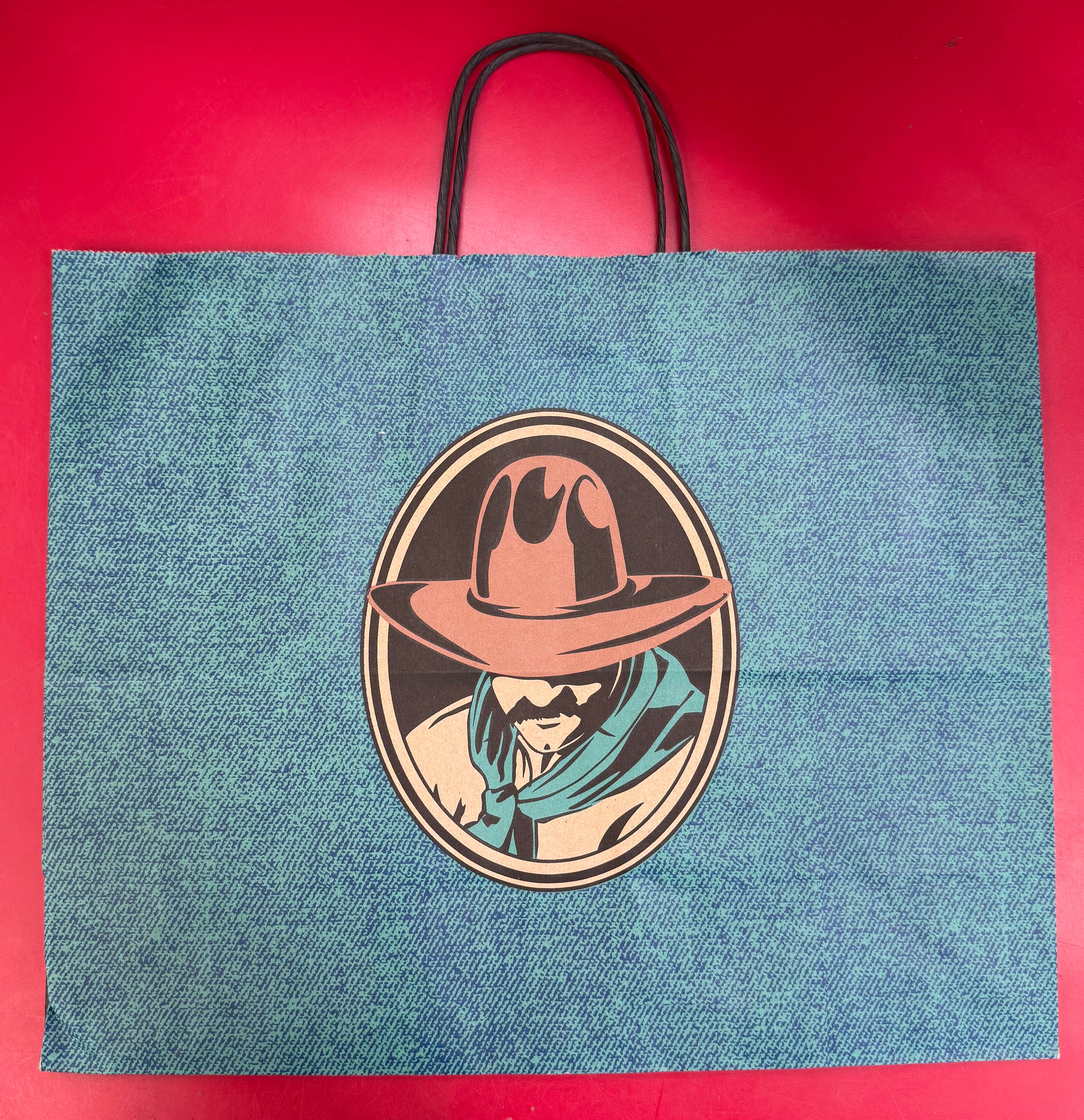BLUE COWBOY GIFT BAG 9014