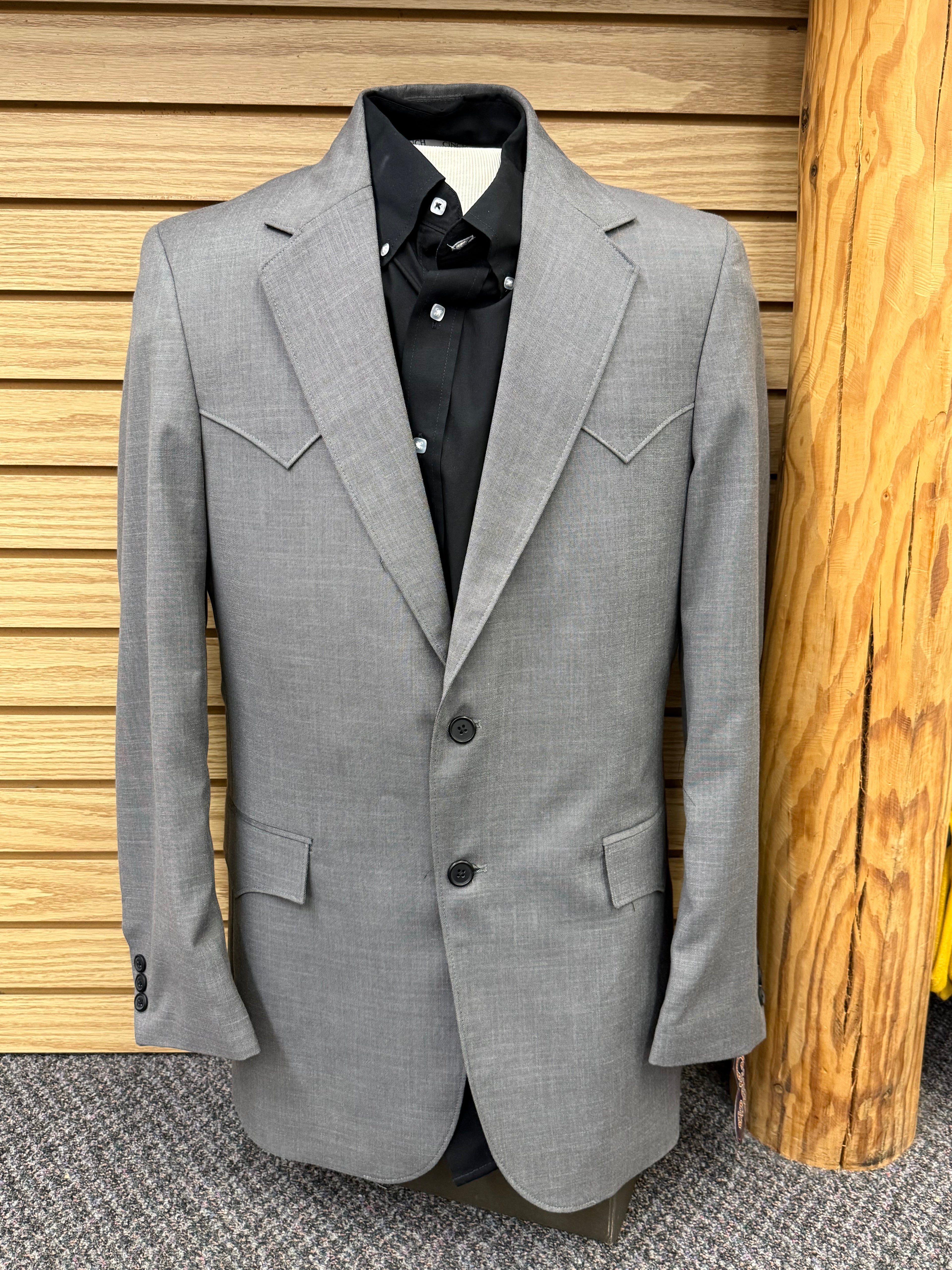 CIRCLE S LUBBOCK SPORT COAT GREY CC4515-49