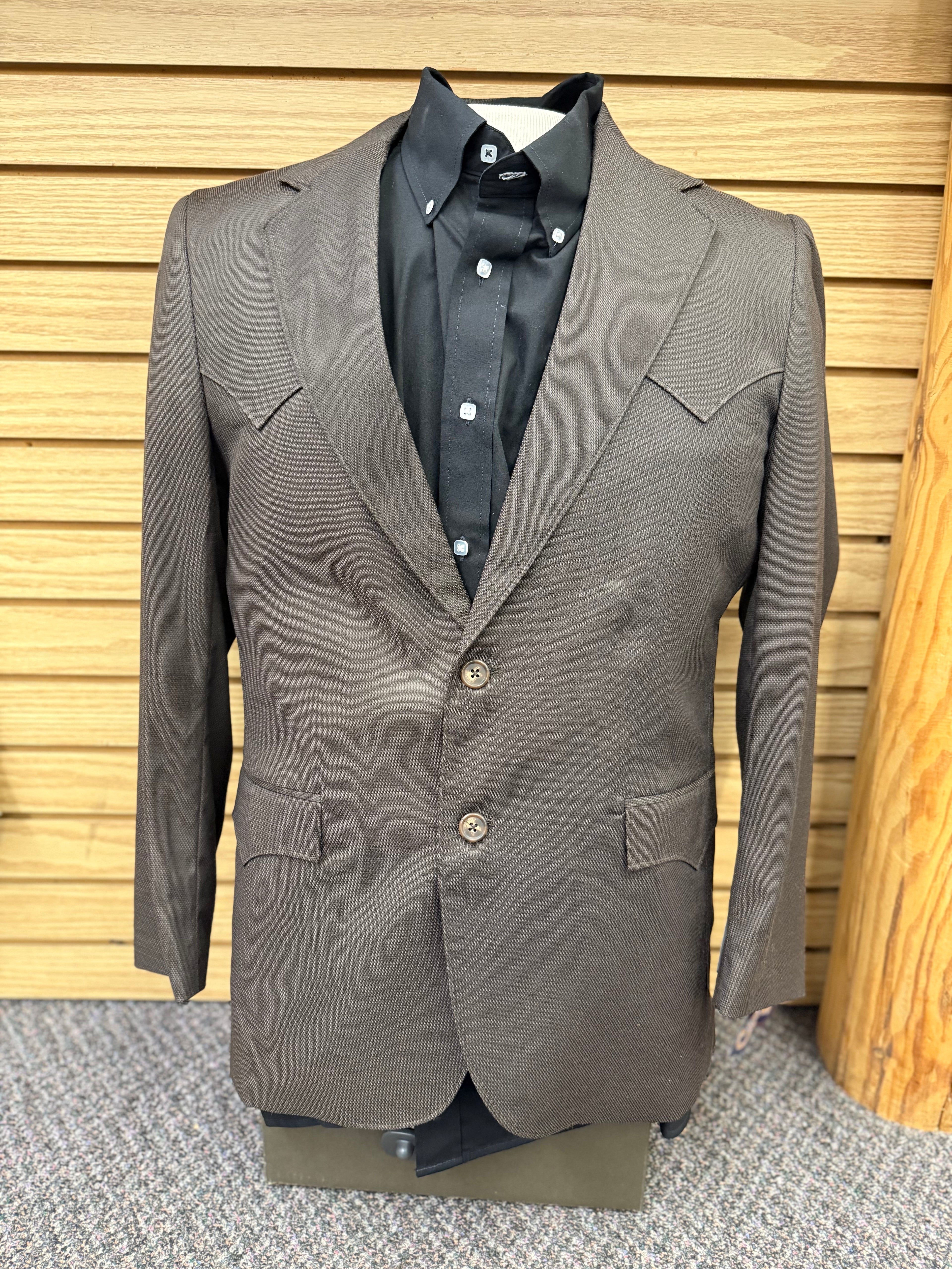 CIRCLE S LUBBOCK SPORT COAT BROWN CC4517