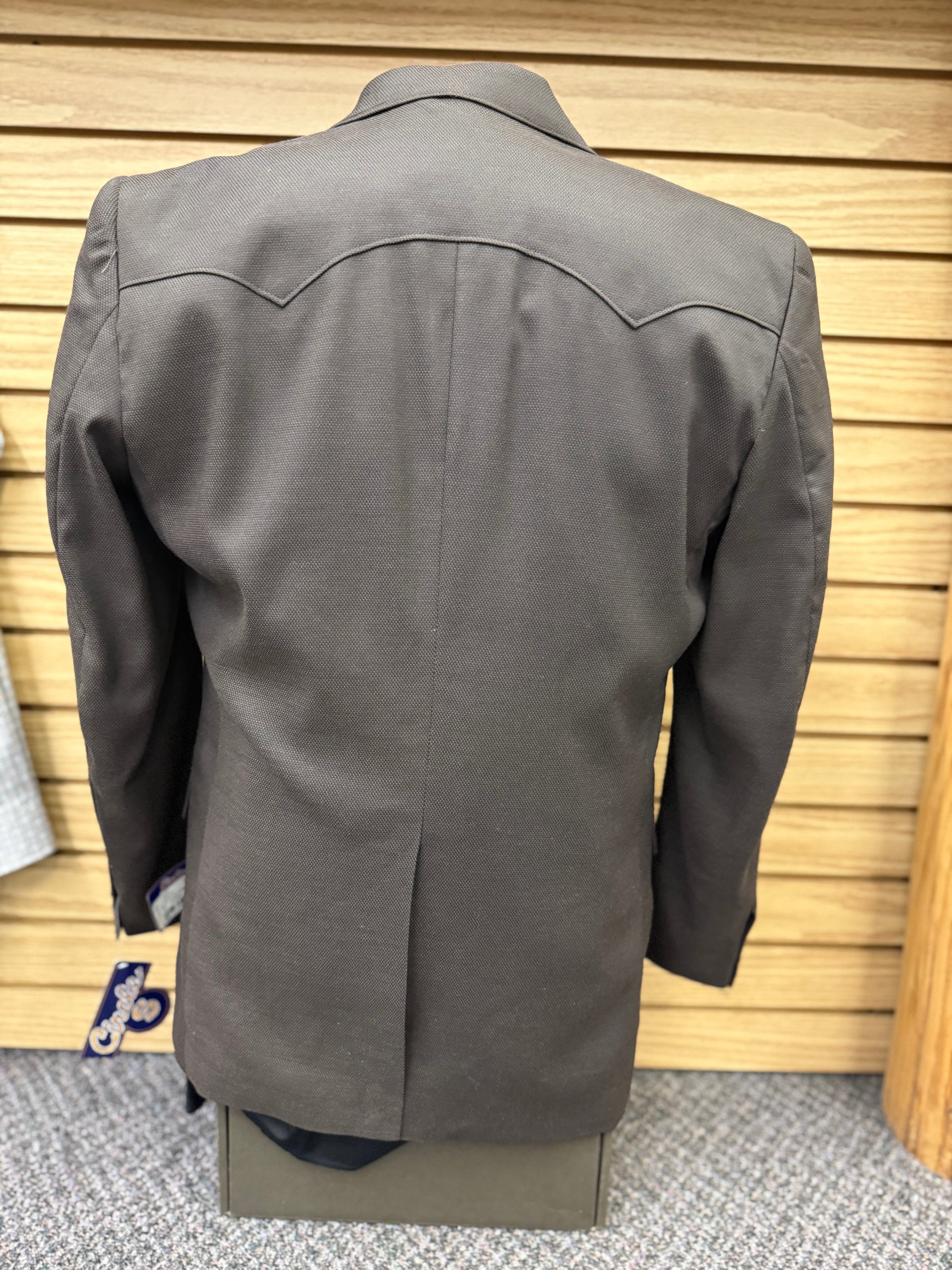 CIRCLE S LUBBOCK SPORT COAT BROWN CC4517
